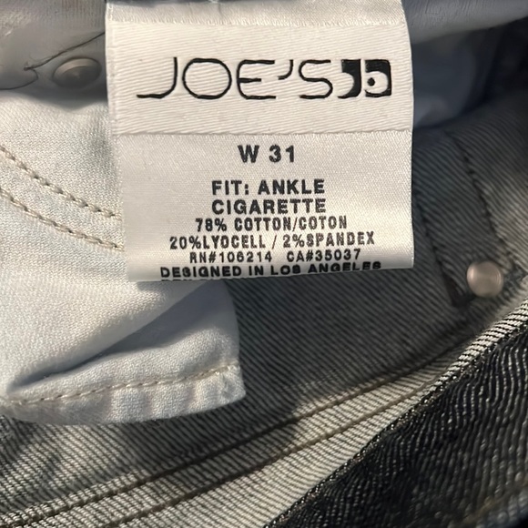 JOE’S JEANS | Dark Wash Cigarette Jeans - Picture 7 of 7
